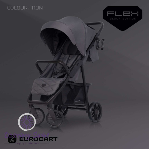 Flex Black Edition Iron Euro-Cart wózek spacerowy do 22kg