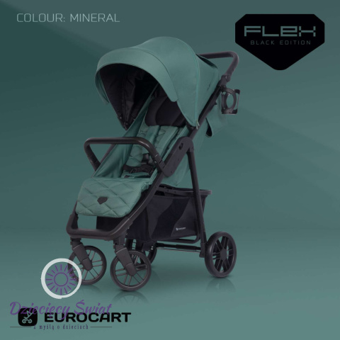 Flex Black Edition Mineral Euro-Cart wózek spacerowy do 22kg