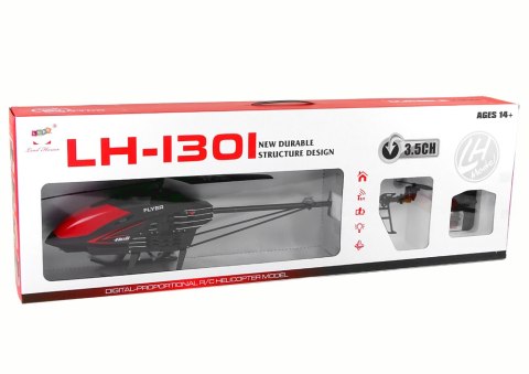 Helikopter Zdalnie Sterowany LH-1301 2.4G Czarno- Czerwony