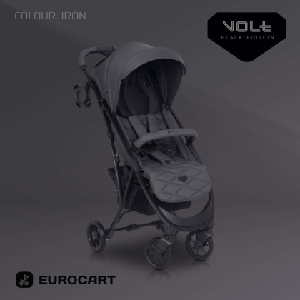 Volt Pro Black Edition Iron Euro-Cart wózek spacerowy do 22kg