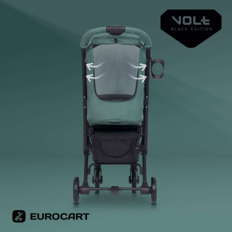 Volt Pro Black Edition Mineral Euro-Cart wózek spacerowy do 22kg