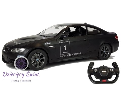 Auto R/C BMW M3 Rastar 1:14 Czarny na Pilota