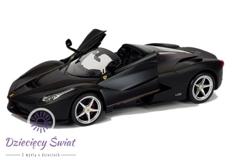 Auto R/C Ferrari Aperta Rastar 1:14 Czarne na Pilota