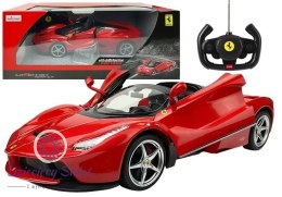 Auto R/C Ferrari Aperta Rastar 1:14 Czerwone na Pilota