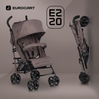 EZZO 2023 Euro-Cart Taupe wózek spacerowy typu parasolka