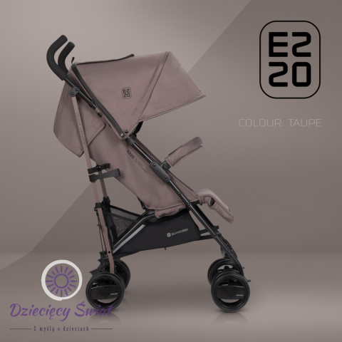 EZZO 2023 Euro-Cart Taupe wózek spacerowy typu parasolka