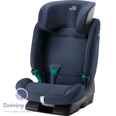 Evolvafix Moonlight Blue Britax Romer i-sizie 9-22 kg (76-150cm) bezpieczny fotelik samochodowy