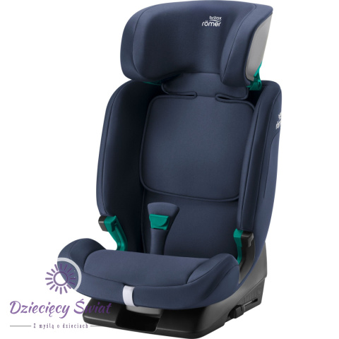 Evolvafix Moonlight Blue Britax Romer i-sizie 9-22 kg (76-150cm) bezpieczny fotelik samochodowy