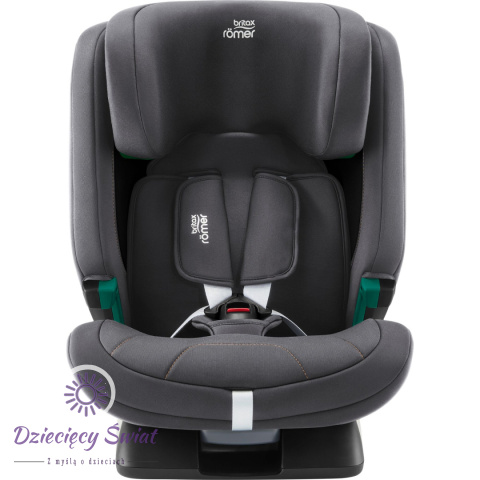 Evolvafix Midnight Grey Britax Romer i-sizie 9-22 kg (76-150cm) bezpieczny fotelik samochodowy