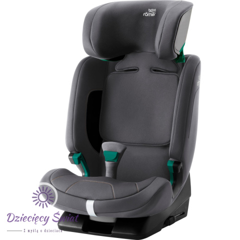 Evolvafix Midnight Grey Britax Romer i-sizie 9-22 kg (76-150cm) bezpieczny fotelik samochodowy