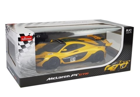 Auto R/C McLaren P1 GTR Rastar 1:14 Żółte na pilota