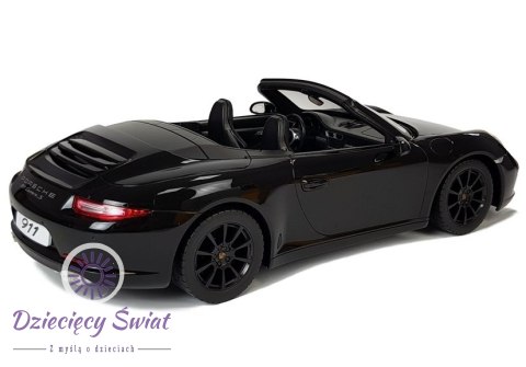 Auto R/C Porsche 911 Carrera S Rastar 1:12 Czarne