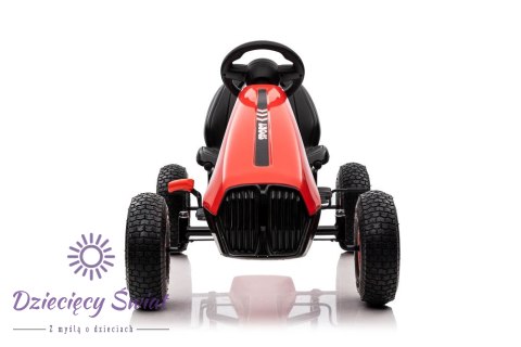 Gokart na Pedały G208 Czerwony