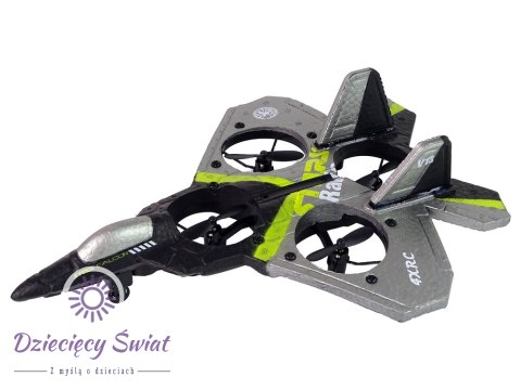 Odrzutowiec Zdalnie Sterowany R/C Pianka 360 Stopni LED