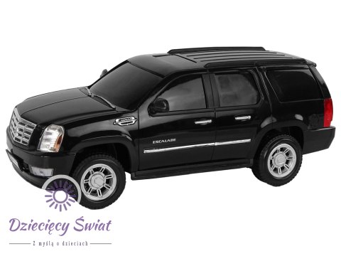 Auto Cadillac Escalade R/C Czarny Światła Dźwięk 1:16