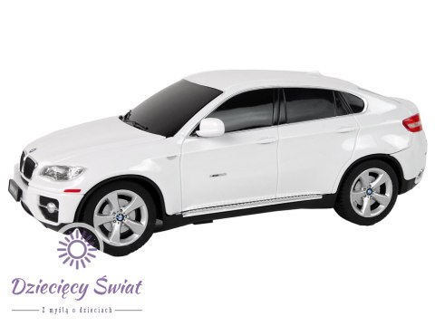 Auto R/C Bmw X6 1:24 Rastar Białe