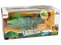 Kameleon Zdalnie Sterowany Zielony Światła 28 cm