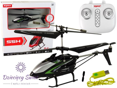 Zdalnie Sterowany Helikopter S5H SYMA 2.4G Czarny