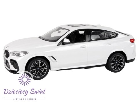 Auto R/C Bmw X6 M 1:14 Rastar Białe