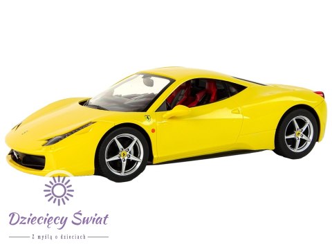 Auto R/C Ferrari Italia Rastar 1:14 Żółte