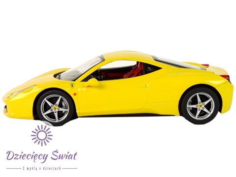 Auto R/C Ferrari Italia Rastar 1:14 Żółte