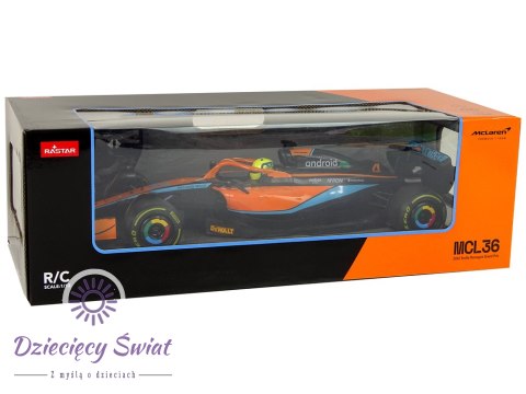 Auto R/C Wyścigowe McLarenF1 Rastar 1:12 Pomarańcz