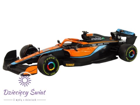 Auto R/C Wyścigówka McLaren F1 1:18 Pomarańczowy