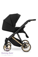 Ivento Glam 2w1 White Style Black Kunert wózek dziecięcy o nowoczesnym design