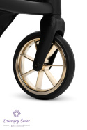 Ivento Glam 2w1 Gold Black Style Kunert wózek dziecięcy o nowoczesnym design