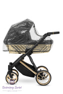 Ivento Glam 2w1 Gold White Pearl Kunert wózek dziecięcy o nowoczesnym design