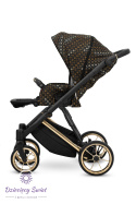 Ivento Premium 2w1 Eco Cappuccino Metalic Kunert wózek dziecięcy o nowoczesnym design