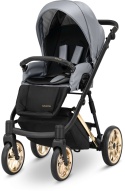 Ivento Premium 2w1 Eco Grey Metalic Kunert wózek dziecięcy o nowoczesnym design