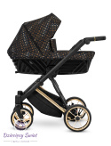 Ivento Premium 2w1 Eco Grey Metalic Kunert wózek dziecięcy o nowoczesnym design
