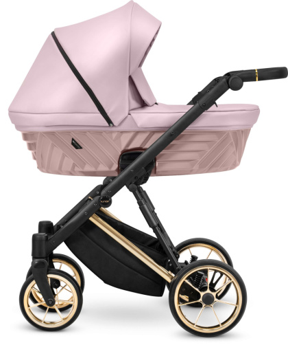 Ivento Premium 2w1 Eco Pink Metalic Kunert wózek dziecięcy o nowoczesnym design