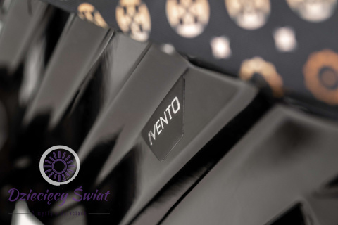 Ivento Premium 2w1 Eco Pink Metalic Kunert wózek dziecięcy o nowoczesnym design