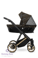 Ivento Premium 3w1 Eco Grey Metalic Kunert wózek dziecięcy o nowoczesnym design