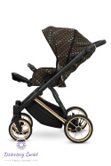 Ivento Premium 3w1 Eco Pink Metalic Kunert wózek dziecięcy o nowoczesnym design