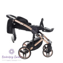 Hand Craft Junama 2w1 kolor Black + Copper nowoczesny wózek dziecięcy