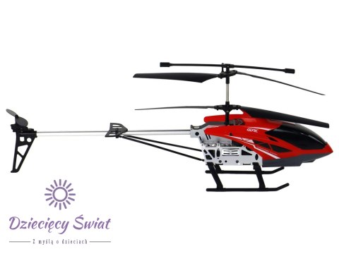 Helikopter RC Śmigłowiec Zdalnie Sterowany Na Pilot 70 cm Czerwony