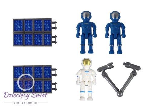 Misja Kosmiczna Zestaw Kosmiczny Rakieta Kosmonauta Kosmos 20 ele.