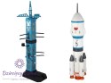 Zabawka Misja Kosmiczna Rakieta Astronauci Wyrzutnia 15 Elementów