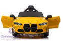 Auto Na Akumulator Bmw M4 Zółte