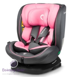 Bastiaan I-Size pink baby 40-150 cm Fotelik samochodowy