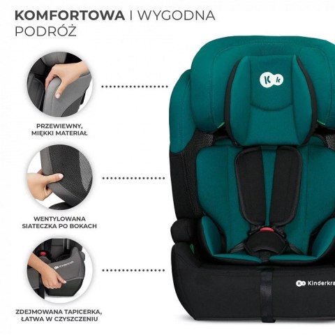 COMFORT UP i-Size 76-150 cm GREEN 9-36kg Fotelik samochodowy