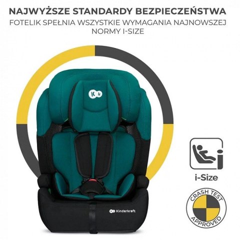 COMFORT UP i-Size 76-150 cm GREEN 9-36kg Fotelik samochodowy