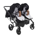 Junama Space Duo 2w1 kolor 04 – Nowoczesny Wózek Bliźniaczy