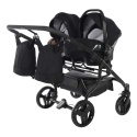 Junama Space Duo 2w1 kolor 04 – Nowoczesny Wózek Bliźniaczy