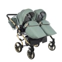 Junama Heart V2 DUO kolor 03 – Luksusowy Wózek Bliźniaczy 2w1