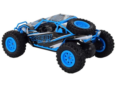 Autko Terenowe Zdalnie Sterowane R/C 1:24 Niebieskie