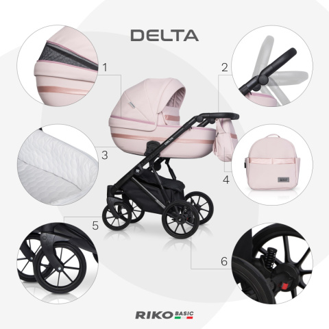 Delta Ecco 2w1 RICO BASIC kolor Rose